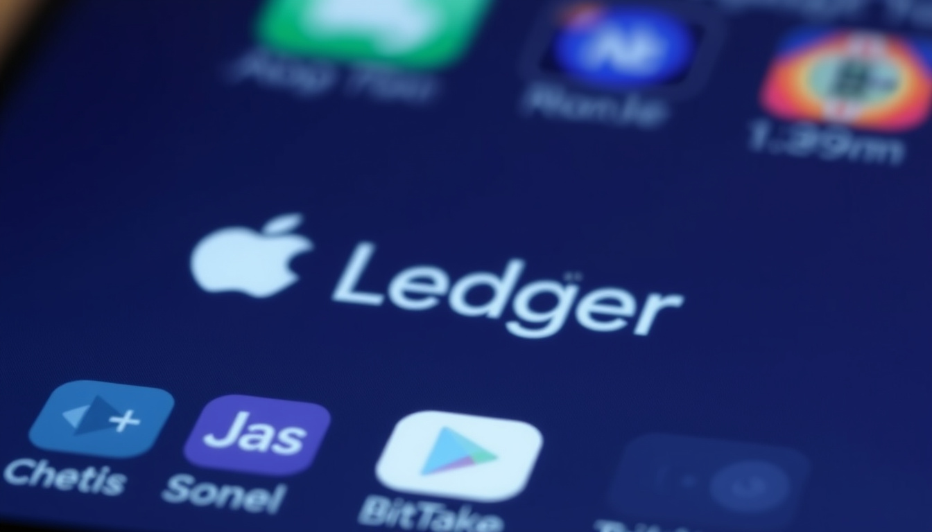 Fausse app Ledger vide 9,5M$ de cryptos sur l'App Store