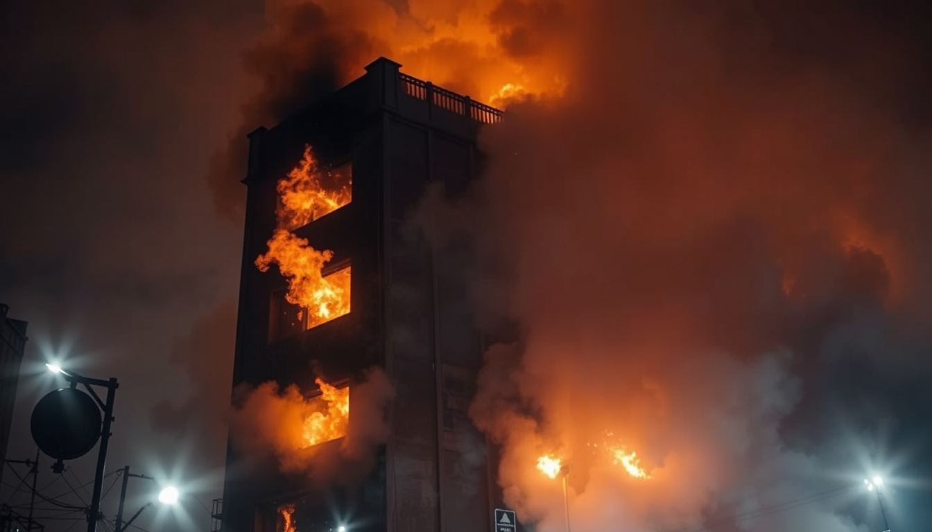 Marseille : un incendie criminel dévaste un entrepôt du 15ᵉ arrondissement, 2 morts et un suspect lié au narcotrafic interpellé