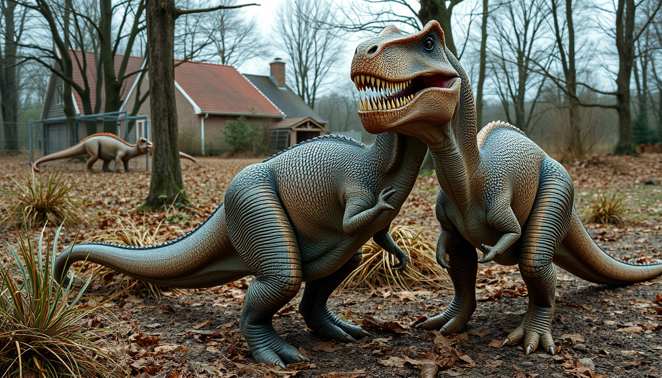 Un maire du Forez interdit officiellement la divagation de dinosaures dans sa commune : le plus sérieux des arrêtés de poisson d'avril 2026